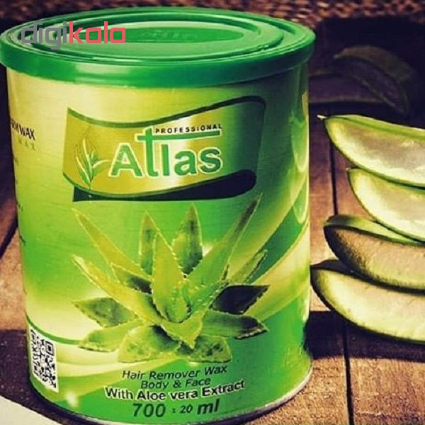 موم موبر اطلس مدل آلوئه ورا وزن 700 گرم