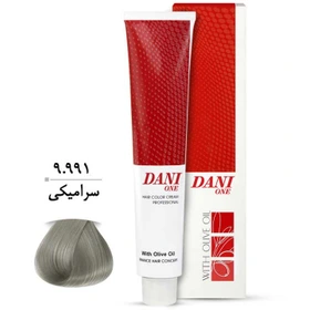 رنگ مو 100 میل 9.991 سرامیکی Dani One
