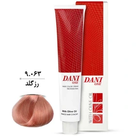 رنگ مو 100 میل 9.063 رز گلد Dani One