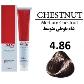 رنگ مو دنی وان سری شاه بلوطی کد ۴.۸۶ شاه بلوطی متوسط حجم ۱۰۰ میل